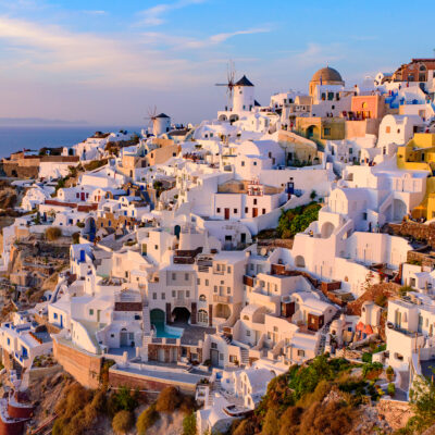 Walking Tour of Fira, Santorini