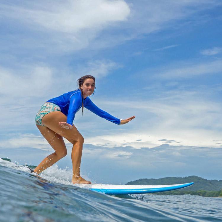 Surfing in Crete