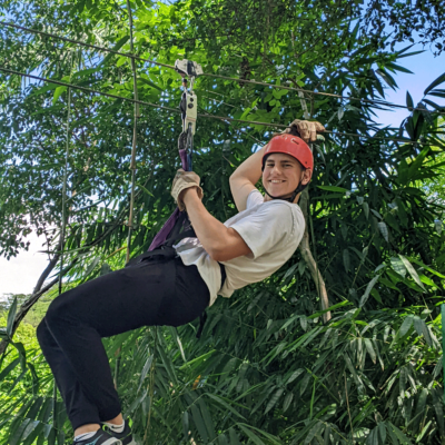 Ziplining